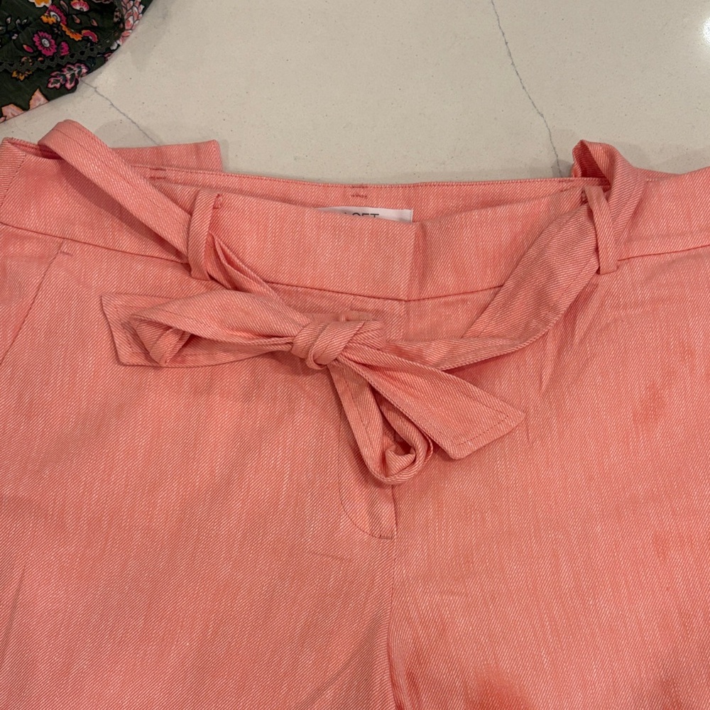 Loft Floral shirt and Peach Pants Set - Picture 4 of 5